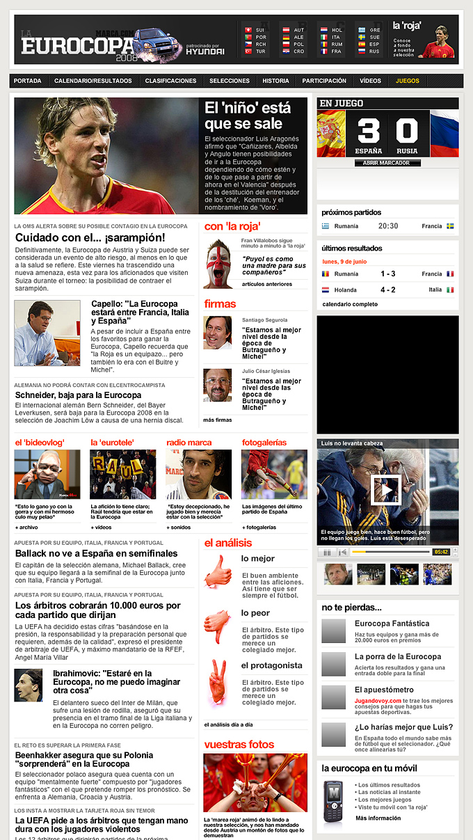 Eurocopa 2008 - Marca.com